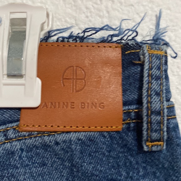 Annie Bing Straight Leg Mid Rise - Picture 6 of 11